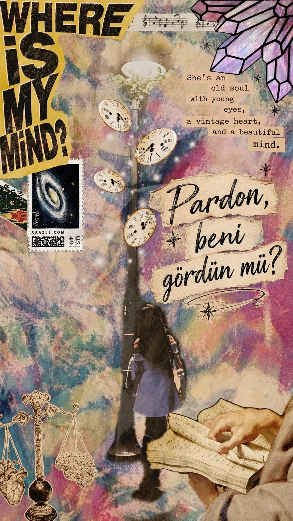 Pardon, beni gördün mü?