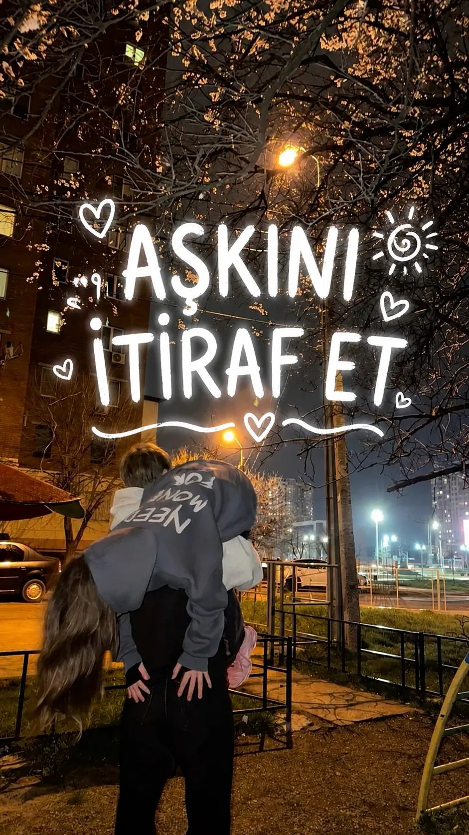 Aşkını İtiraf Et / Yarı Text