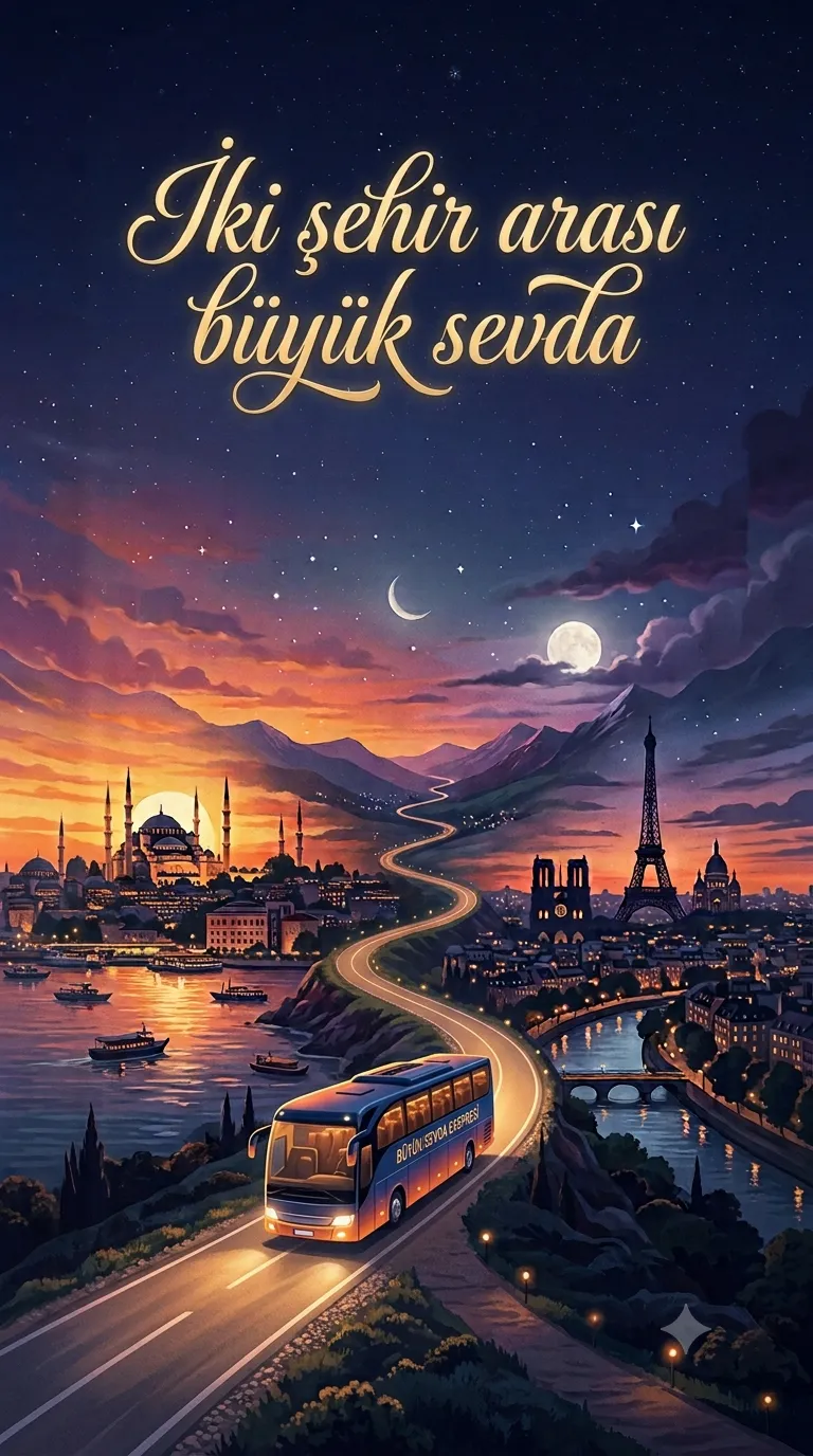 İki şehir arası büyük sevda