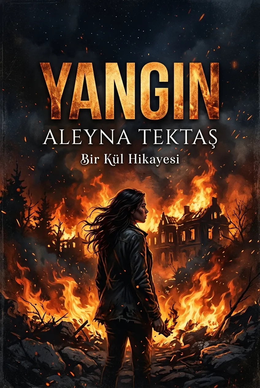 YANGIN-BASILI KİTAP-